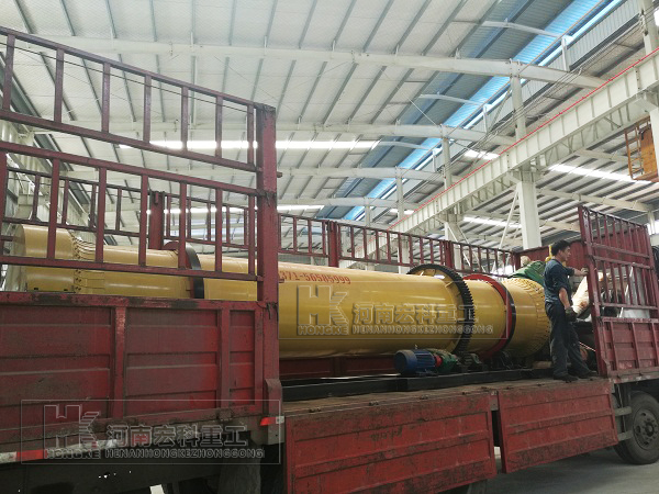   福建的用戶，你采購(gòu)的雞糞烘干機(jī)已發(fā)貨，請(qǐng)注意查收